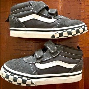 Vans Kids Sneakers - Gray and White